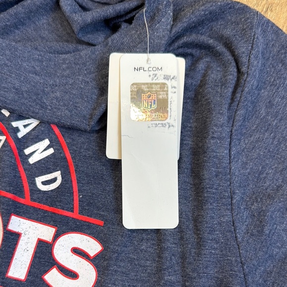NWT NFL Patriots Navy Blue Short Sleeve Tee Size XL - Picture 4 of 11